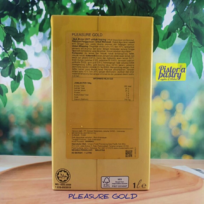 

Krim- Master Gourmet Gold (Whipping & Cooking Cream) -Krim.