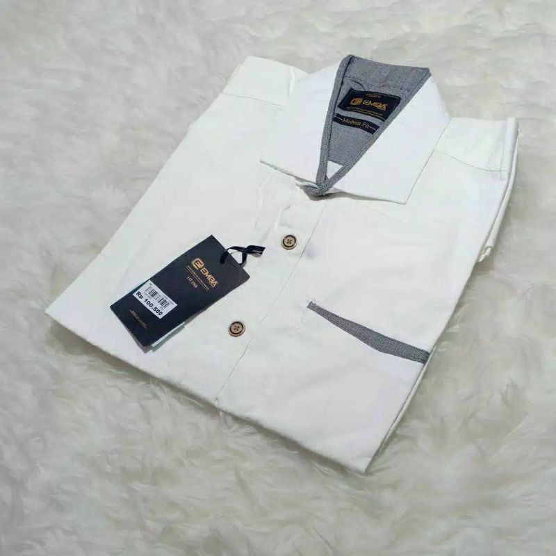 kemeja EMBA Original putih