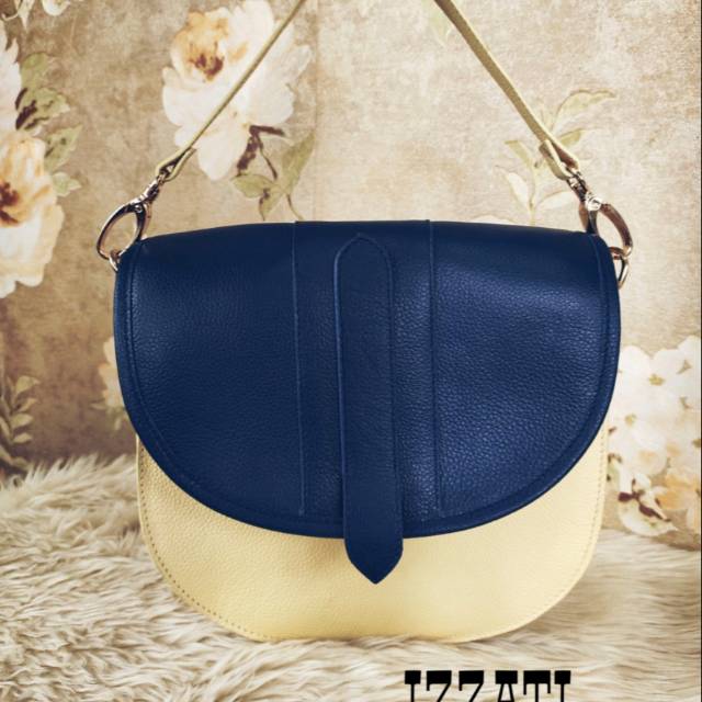 Tas Kulit Sapi Asli Saddle Bag