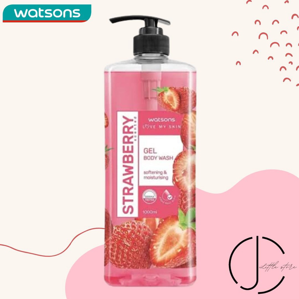 Body Wash Watsons Scented 1000ml / WATSONS BODY WASH