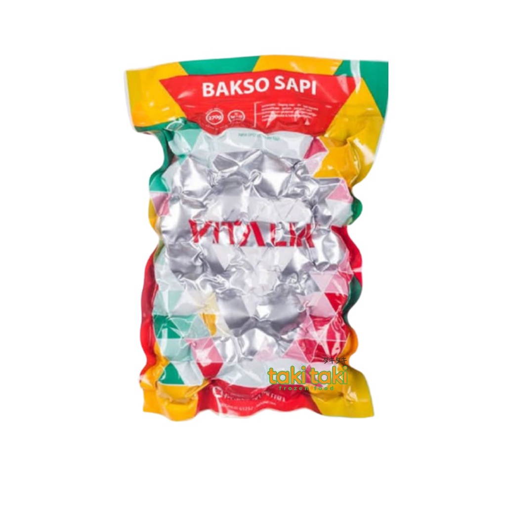 Vitalia Bakso Sapi, Bakso Daging Sapi, Bakso Sapi Frozen, Bakso Sapi Vitalia kemasan 270gram