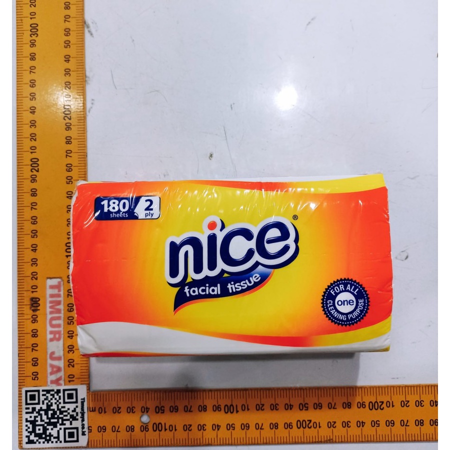 NICE TISUE TISSUE 180 Pcs Facial wajah Muka 2 ply