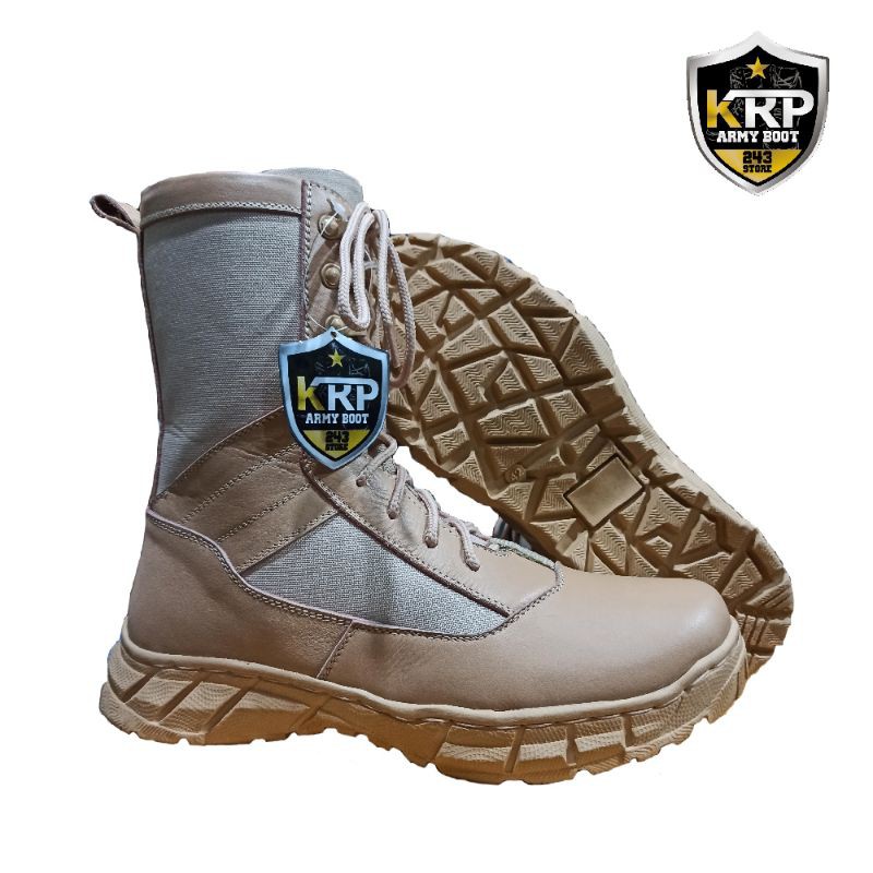 Diskon (ATM) sepatu pdl gurun sepatu pdl TNI AL sepatu pdl model 2020 Terkini Termuurah 2026