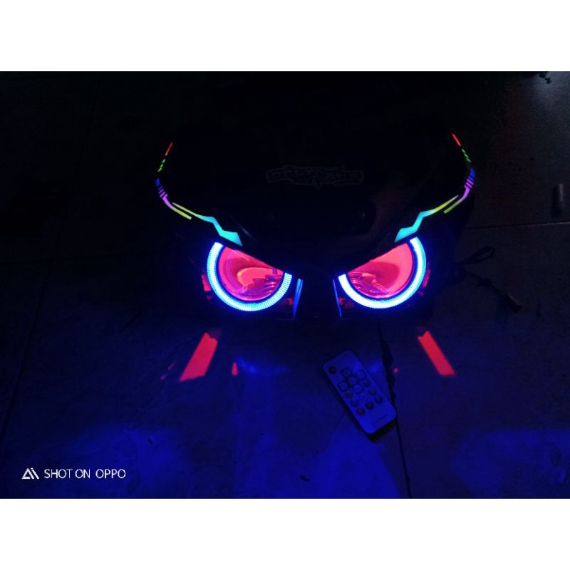 Projector HID Vario 125/150 Old l Custom Headlamp Reflektor Honda Vario 2016 - 2018