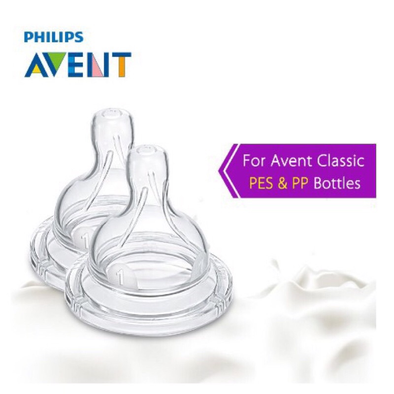 Nipple Avent classic Oem / Karet Dot Botol Susu Avent Klasik