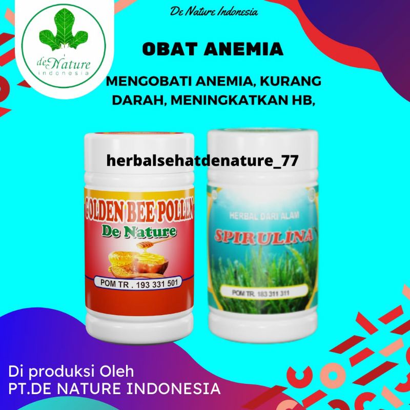 Obat Anemia Ampuh Suplemen Anemia Herbal Obat Penambah Darah Vitamin Anemia Ibu Hamil Ampuh Spirulin