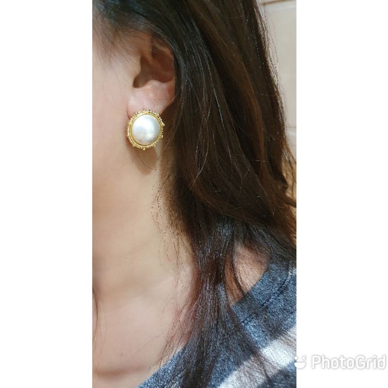 Anting Silver925 Perak Premium Quality Anti karat anti alergi earring zircon mata halus 09