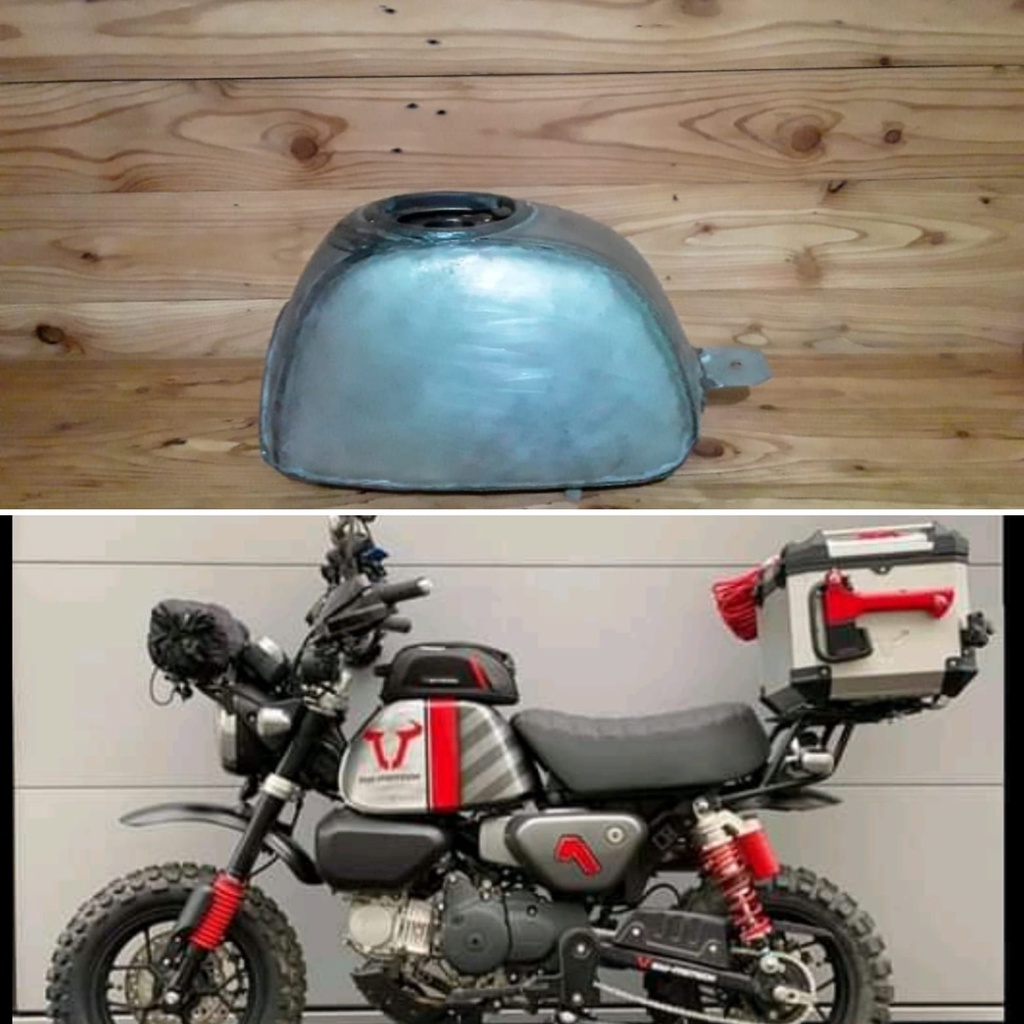 Tangki honda monkey versi trail / tangki monkey 125 trail