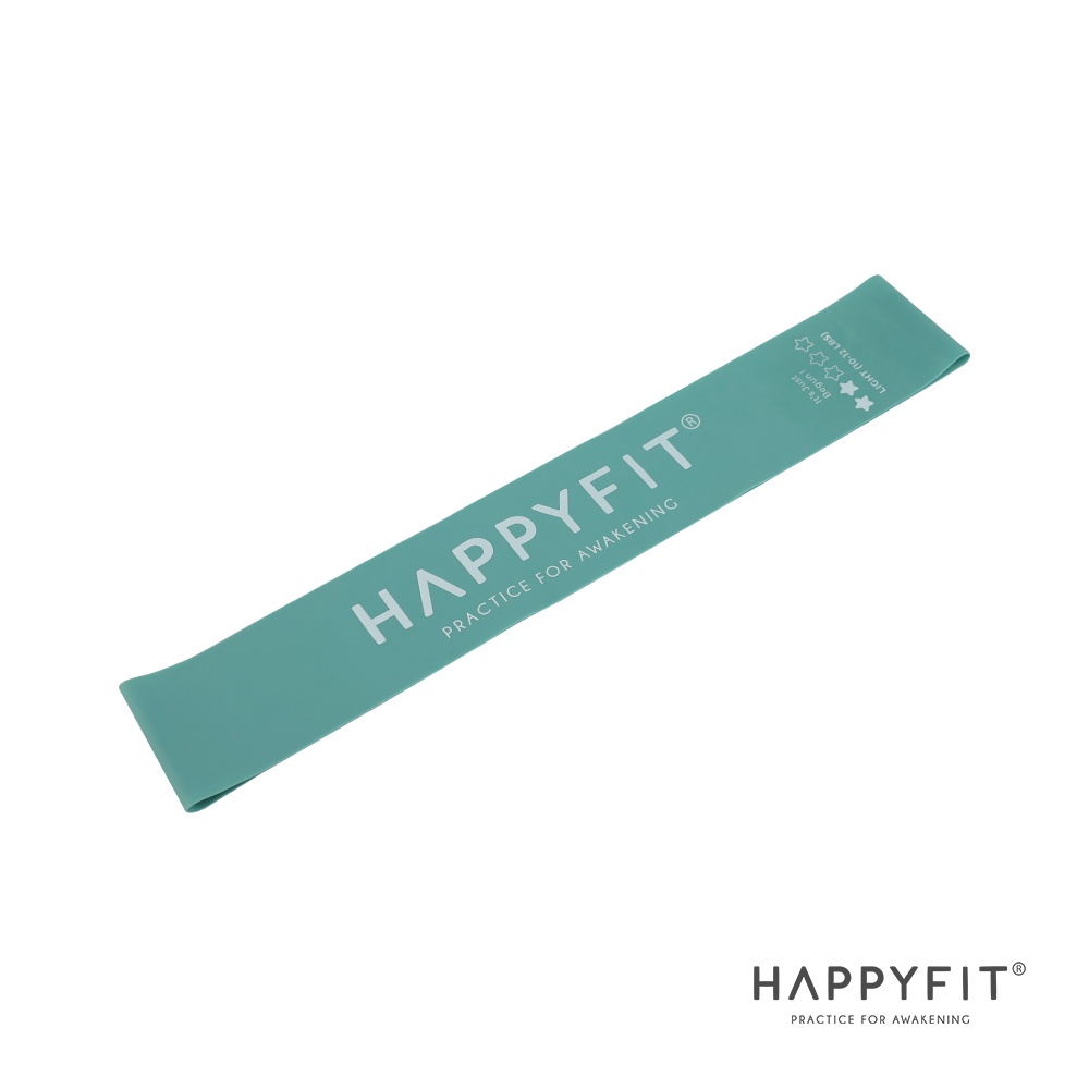 HAPPYFIT RESISTANCE LOOP BANDS-Light - Teal Blue
