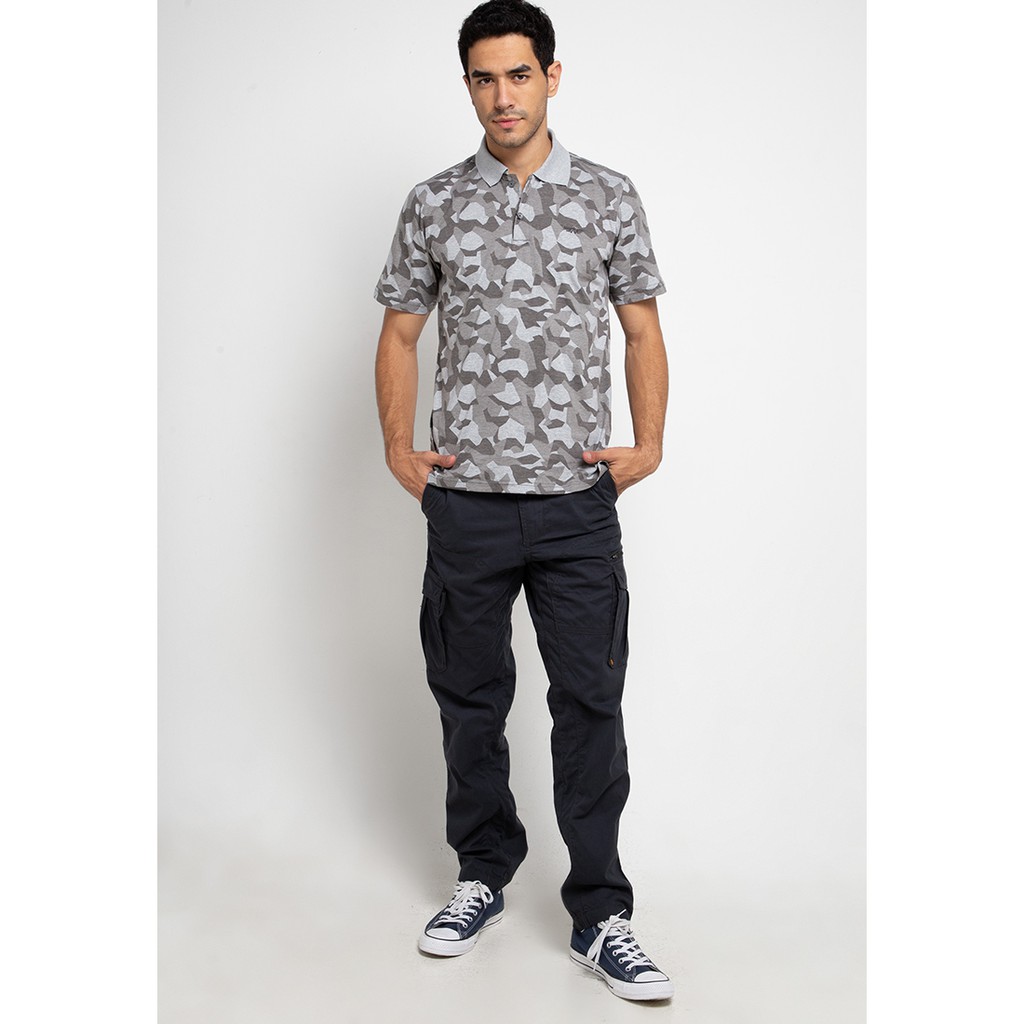 Kaos Polo Pria MGee 3451C Bravo 001 Light Grey