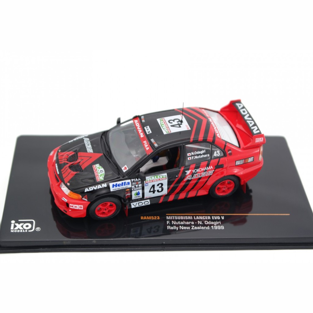Diecast IXO - Mitsubishi Lancer Evo V / Evolution 5 Advan Rally New Zealand