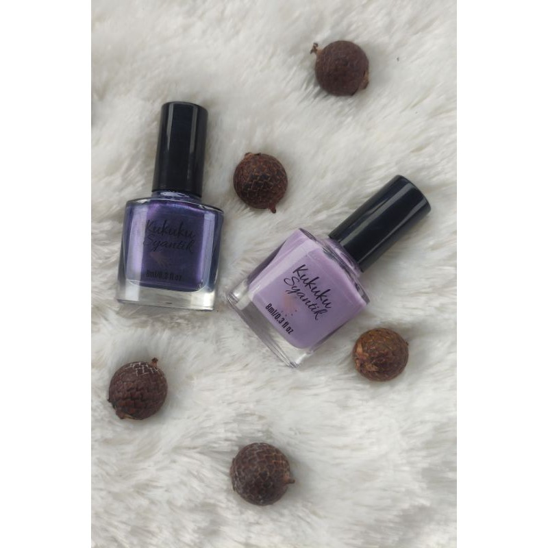 KUTEK Warna Ungu dan Lilac  KUKUKU SYANTIK