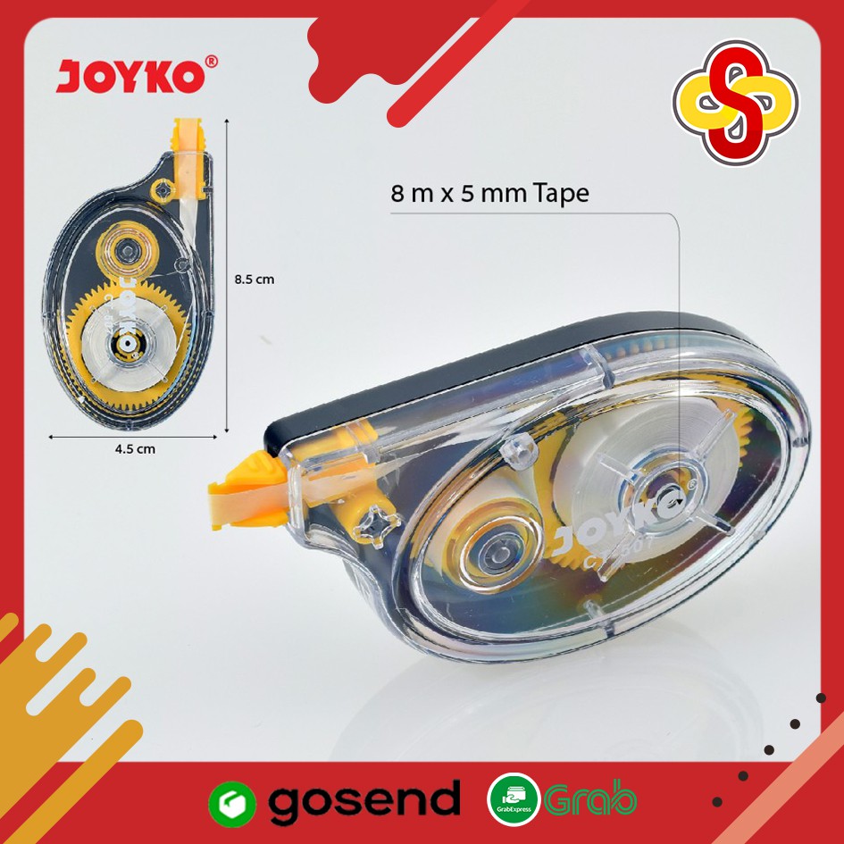 Correction Tape / Stipo / Pita Koreksi Joyko CT-507