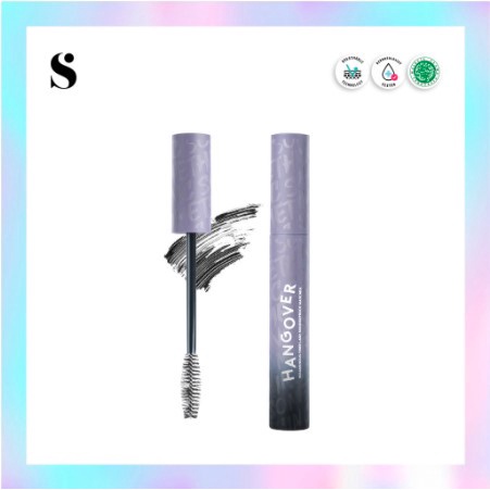 ★ BB ★ SOMETHINC HANGOVER Voluminous Fiber Lash Smudgeproof Mascara - Waterproof Mascara Tahan Lama