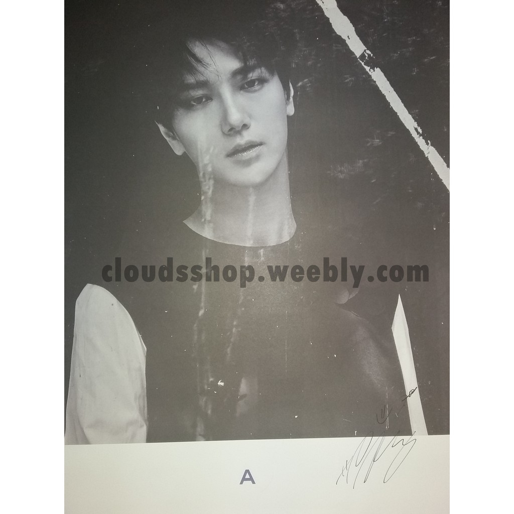 Yesung Signed Poster HERE I AM