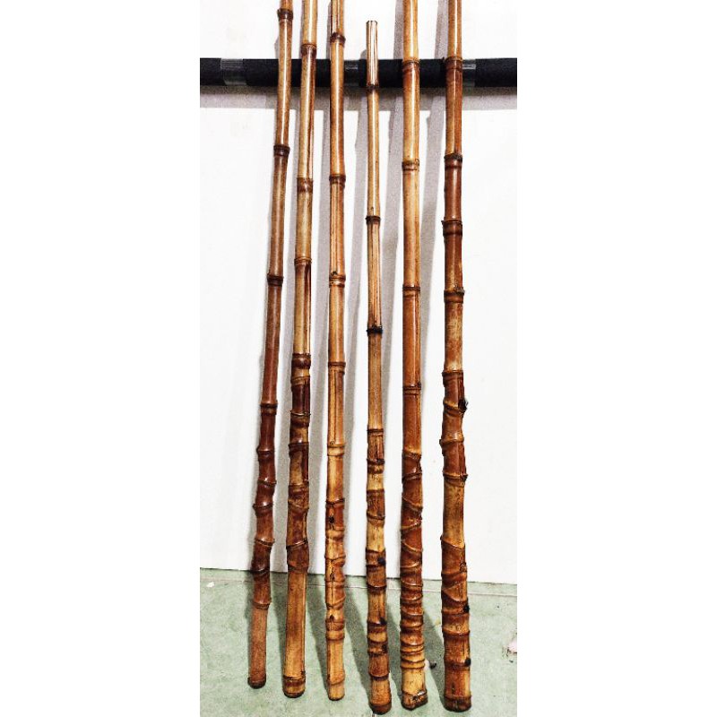 Bambu Cendani Sisik Naga Olahan Coklat Matang Murah Joran Pancing K