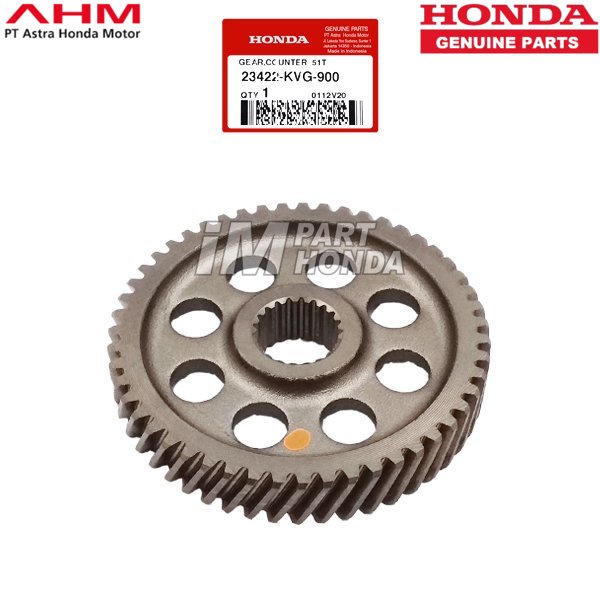 MURAH gear counter 51T beat spacy scoopy vario karbu 23422-kvg-900  23422kvg900 JAMINAN 100% ORI AHM
