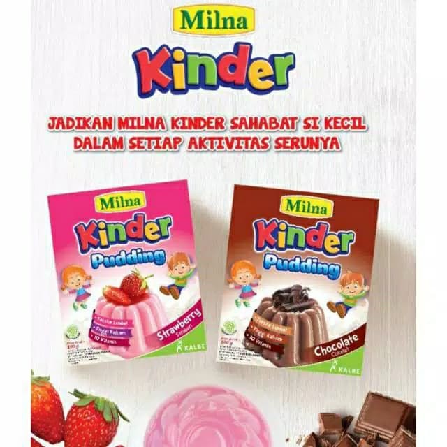 

Milna Kinder Pudding Jelly 110gr Strawberry & Chocolate Jeli