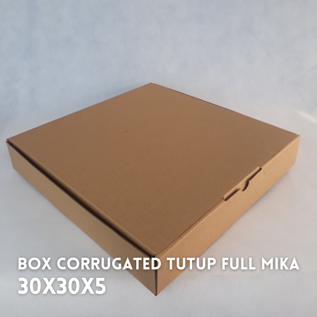 

(20PCS) KARDUS DISTRO, BOX DONUT KEMASAN DUS PIZZA 30x30x5