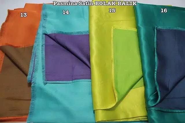 Pashmina Satin Bolak Balik