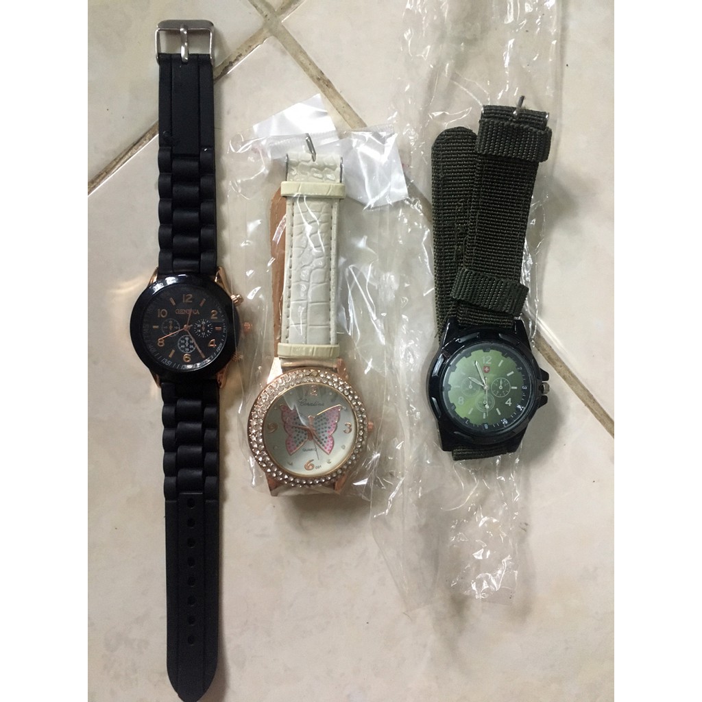 Jam Tangan Pria Wanita paket 1 set