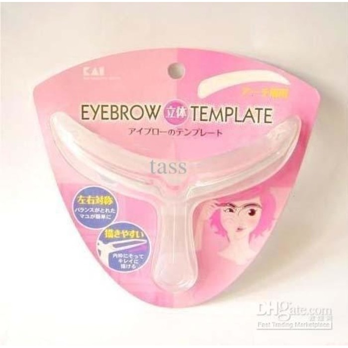 Eyebrow template / eye brow, alat bantu membuat alis