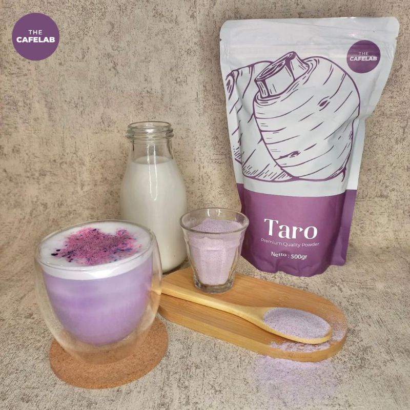 

Ay00! TheCafelab Bubuk Minuman Rasa Taro 500gr / Powder Taro Terlaris
