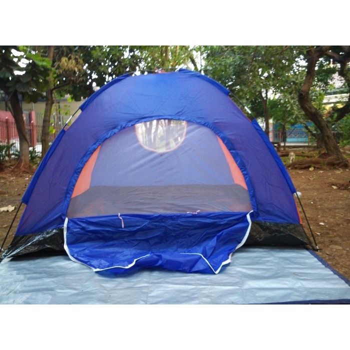 Tenda Gunung Camping BNIX 012 Kap 3-4 Orang Dome Outdoor Double Layer