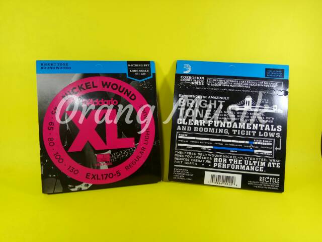 Senar Bass D Addario EXL170-5 5 String