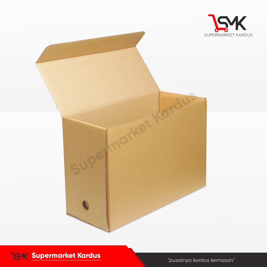 

Kardus File 45x18x30 cm (BUKOPIN) Kardus/Box/Arsip/File/arsipbukopin