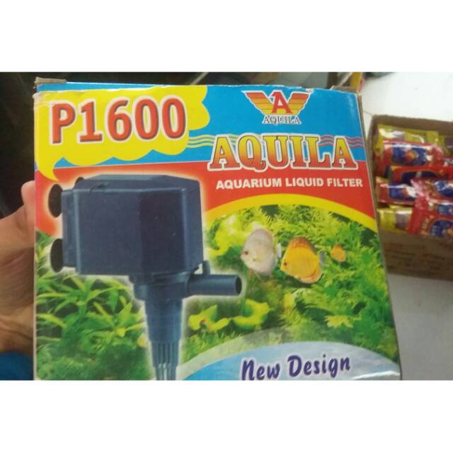 Mesin filter aquarium Aquila 1600
