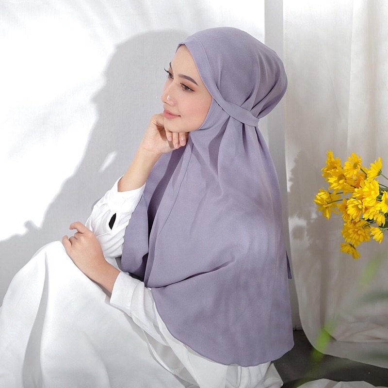 Hijab Khimar Khadijah / Jilbab Instan