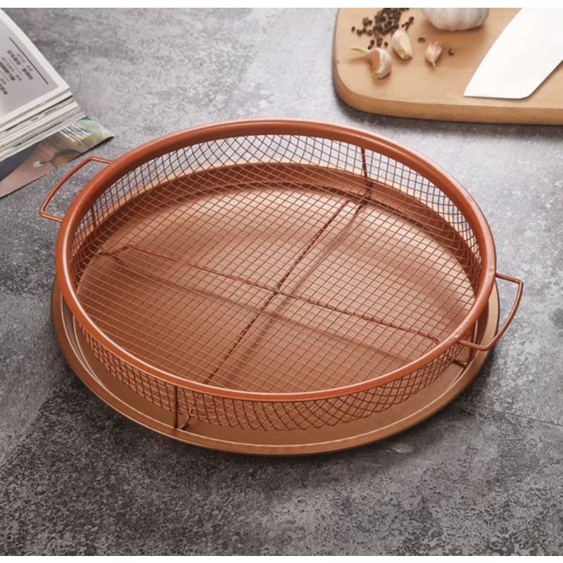 NexXio Cooper Crisper Tray / Baking Tray / Oven Tray / Peniris Minyak / Cooling Rack.