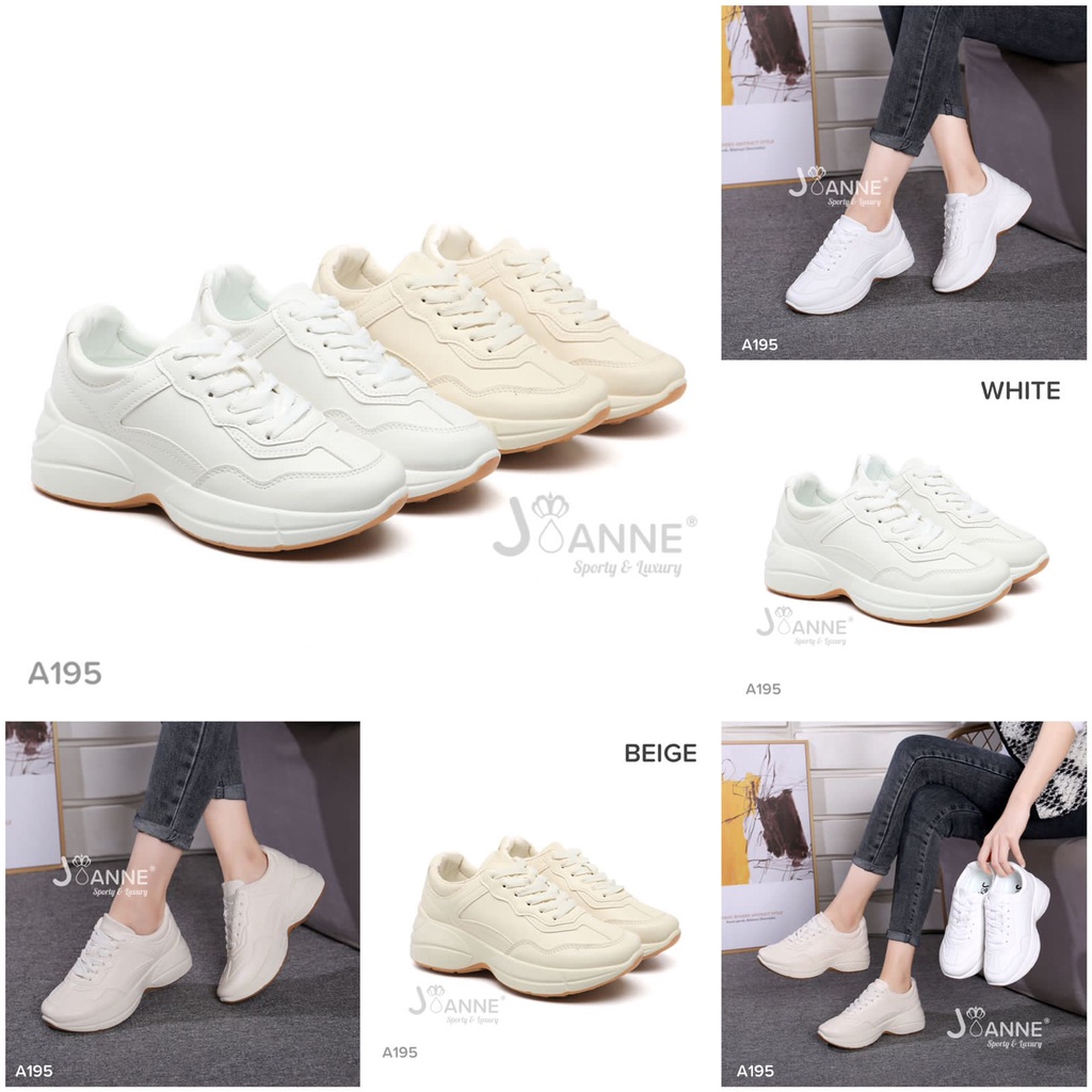 JOANNE Sporty Sneakers Shoes #A195 ORIGINAL