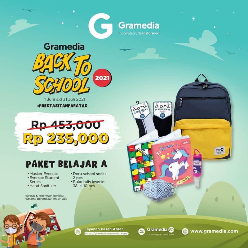 

Paket Murah Back To School A