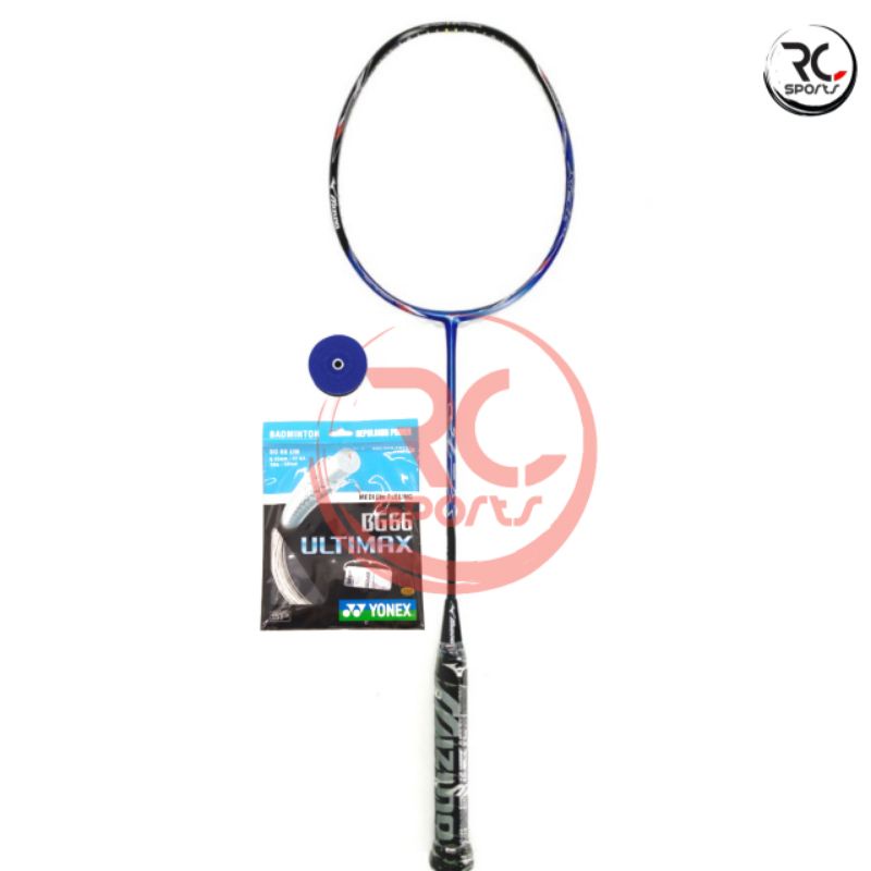 Raket Mizuno JPX 7 Fury 4U5 30 lbs Original + Senar