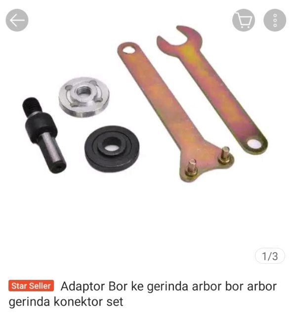 Adaptor Bor Ke Gerinda Arbor Bor Arbor Gerinda Konektor Set