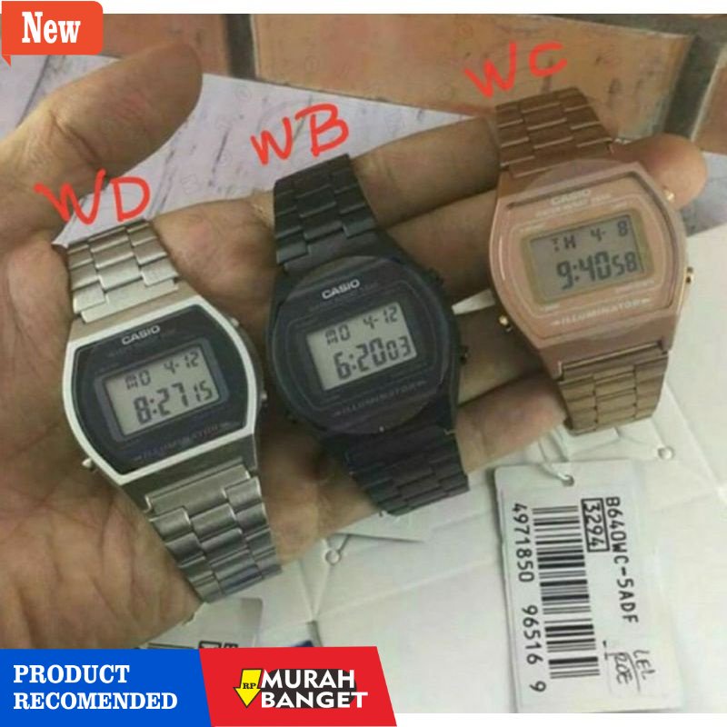 Jam digital wanita terbaik- jam Casio original