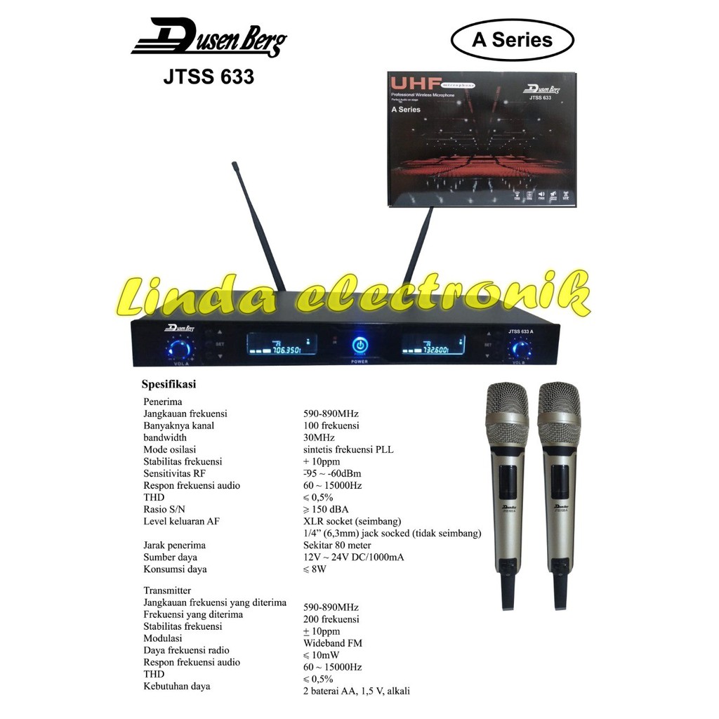 mic dusenberg jtss633a ORYGINAL jtss 633a HANDLE