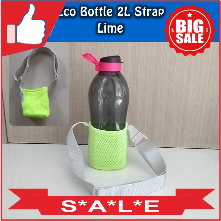 Tupperware Eco Bottle Strap (1) - Lime tali botol minum POUCH ECO BOTTLE Tupperware Original