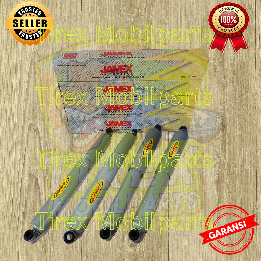 Shock breaker JAMEX PREMIUM CJ7 CJ5 DEPAN BELAKANG UKURAN BAN 33 ORIGINAL ASLI