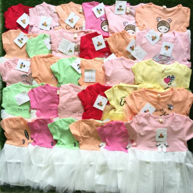 DRESS ANAK IMPORT / DRESS TUTU BOBOKIDS / DRESS TUTU ANAK / DRESS ANAK PEREMPUAN / DRESS ANAK