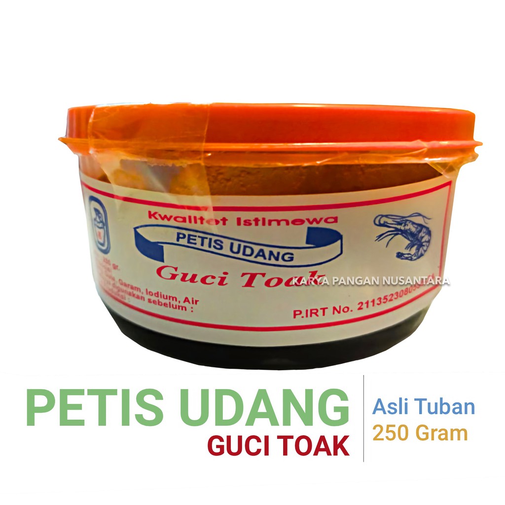 

PETIS UDANG 250 GRAM / PETIS UDANG GUCI TOAK / PETIS UDANG TUBAN