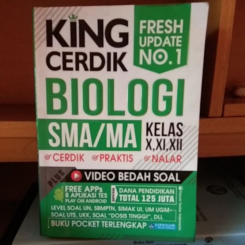 BUKU KING CERDIK BIOLOGI SMA/MA