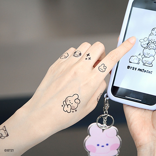 BT21 TATOO mini Minini member BTS