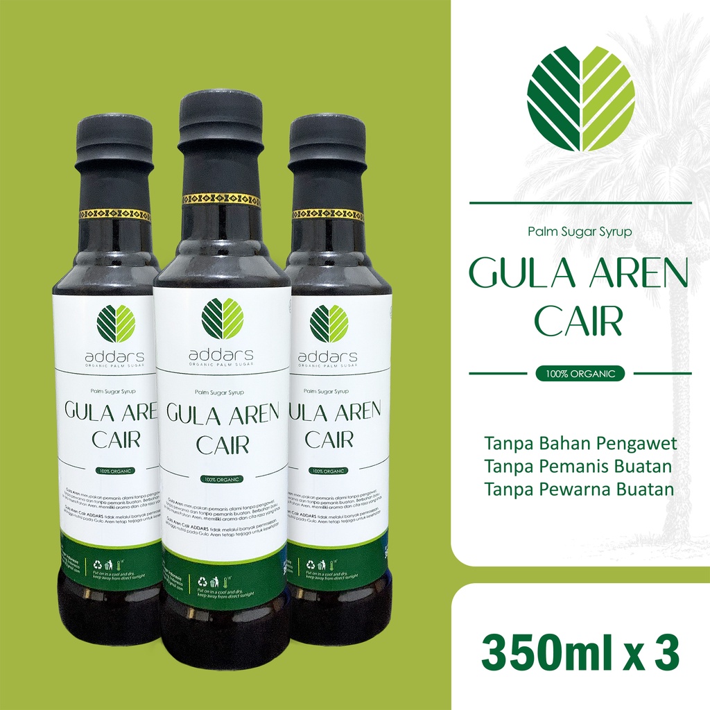 

GULA AREN CAIR MURNI 100% ISI 3 BOTOL