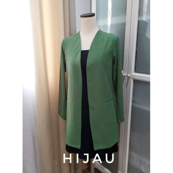 Blazer Panjang kantong