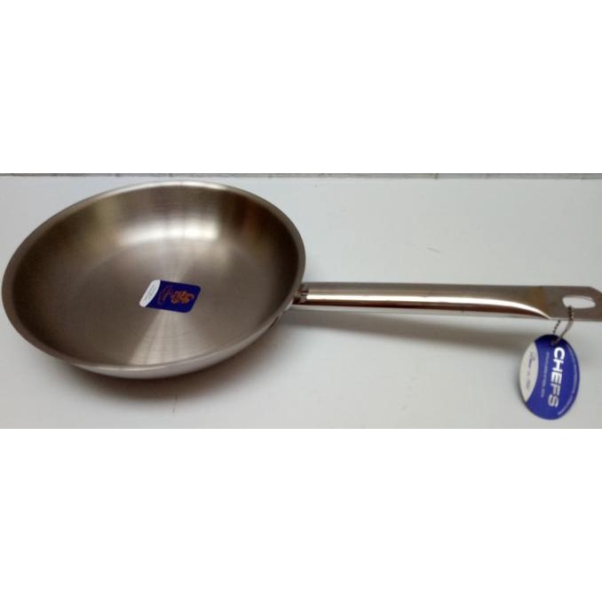 BIMA FRYING PAN STAINLESS BIMACHEFS 24 CM / WAJAN / FRY PAN BP1901524