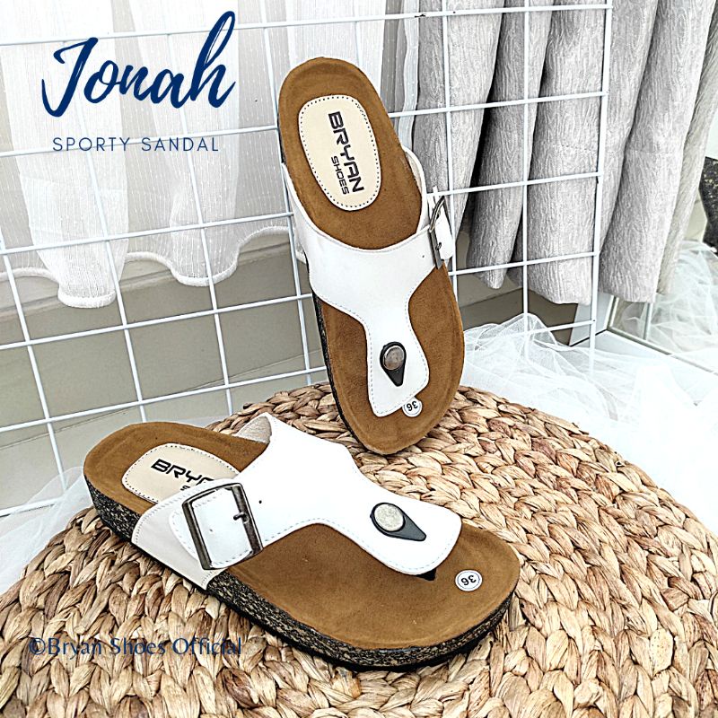 Bryan Jonah Sandal Puyuh Couple Sintetis Dove Unisex Pria Wanita Jumbo Bigsize Oversize 36-40 41 42 43