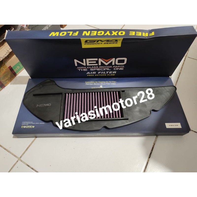 FILTER SARINGAN UDARA NMAX NEW NEMO / FILTER UDARA NEMO NMAX NEW 2020 / SARINGAN UDARA NMAX NEMO